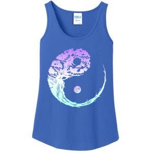 Yin Yang Bonsai Tree Japanese Gardening Zen Buddhist Funny Gift Ladies Essential Tank