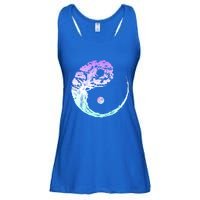 Yin Yang Bonsai Tree Japanese Gardening Zen Buddhist Funny Gift Ladies Essential Flowy Tank