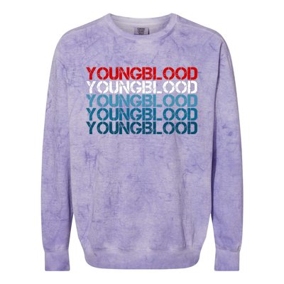 Youngblood Young Blood Colorblast Crewneck Sweatshirt