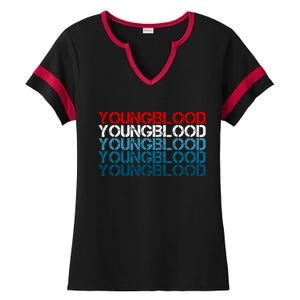 Youngblood Young Blood Ladies Halftime Notch Neck Tee