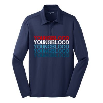 Youngblood Young Blood Silk Touch Performance Long Sleeve Polo