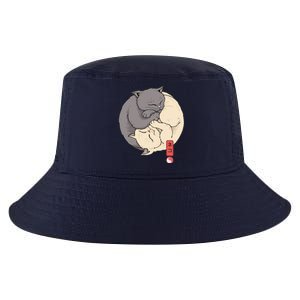 Yin Yang Cats Cool Comfort Performance Bucket Hat