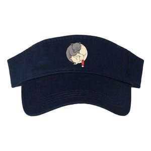 Yin Yang Cats Valucap Bio-Washed Visor