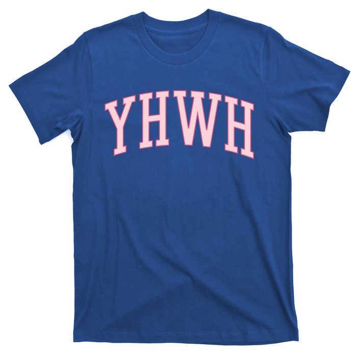 Yhwh Yahweh Christian N Preppy Aesthetic Funny Gift T-Shirt