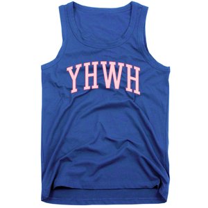 Yhwh Yahweh Christian N Preppy Aesthetic Funny Gift Tank Top