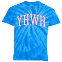 Yhwh Yahweh Christian N Preppy Aesthetic Funny Gift Kids Tie-Dye T-Shirt