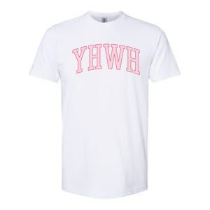 Yhwh Yahweh Christian N Preppy Aesthetic Funny Gift Softstyle CVC T-Shirt