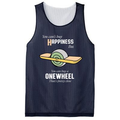 You You CanT Buy Happiness But You Can Buy A Onewheel ThatS Pretty Close Mesh Reversible Basketball Jersey Tank