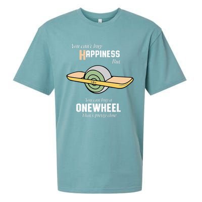 You You CanT Buy Happiness But You Can Buy A Onewheel ThatS Pretty Close Sueded Cloud Jersey T-Shirt