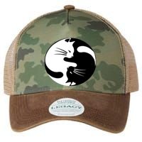 Ying Yang Cat Legacy Tie Dye Trucker Hat