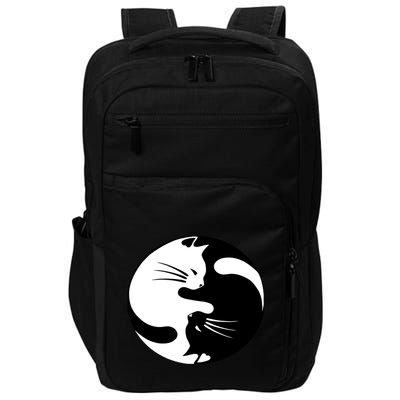 Ying Yang Cat Impact Tech Backpack
