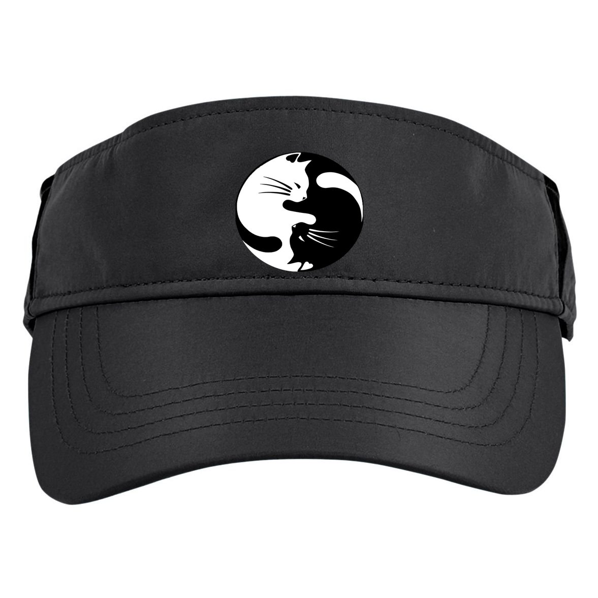 Ying Yang Cat Adult Drive Performance Visor