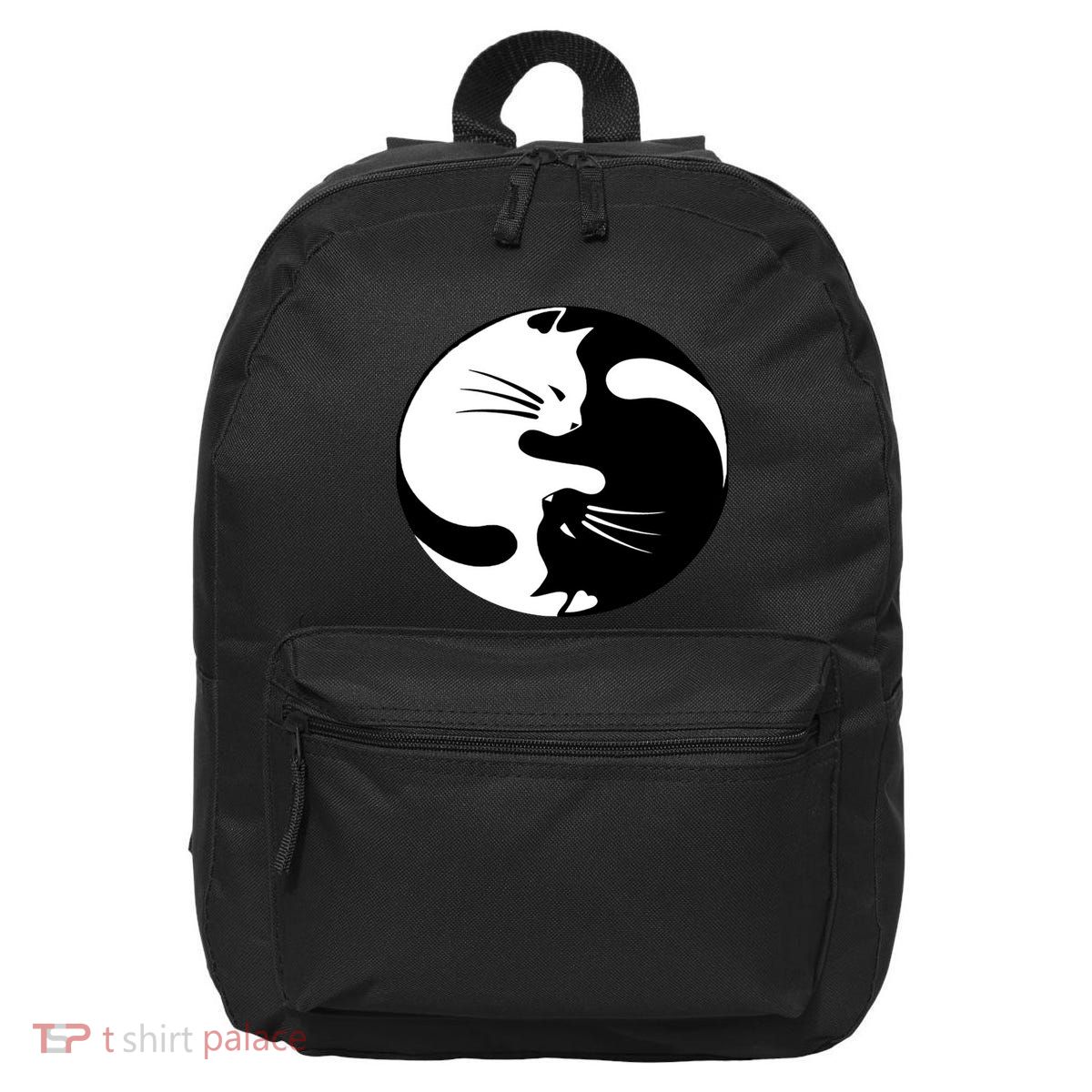 Ying Yang Cat 16 in Basic Backpack