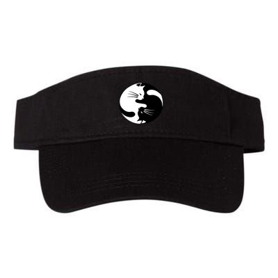Ying Yang Cat Visor