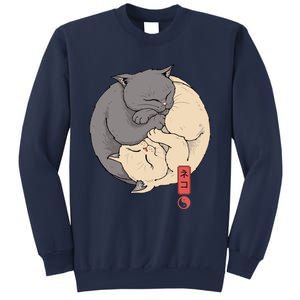 Yin Yang Cats Sweatshirt