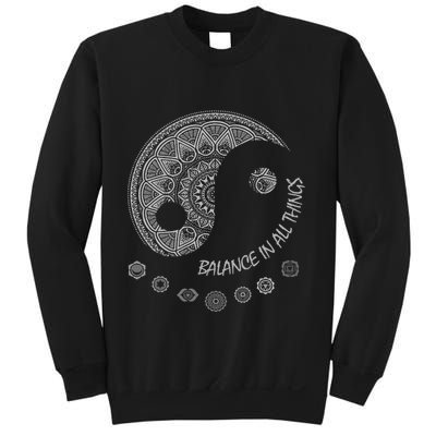 Ying Yang Chakra Spirit Spiritual Balance Mind Sweatshirt