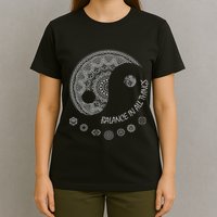 Ying Yang Chakra Spirit Spiritual Balance Mind T-Shirt