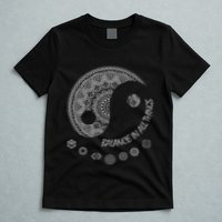 Ying Yang Chakra Spirit Spiritual Balance Mind T-Shirt