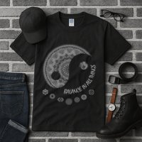 Ying Yang Chakra Spirit Spiritual Balance Mind Tall T-Shirt