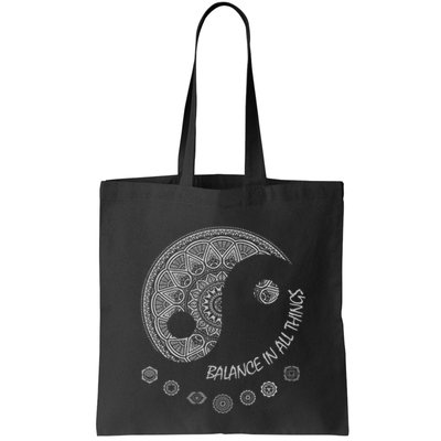 Ying Yang Chakra Spirit Spiritual Balance Mind Bag