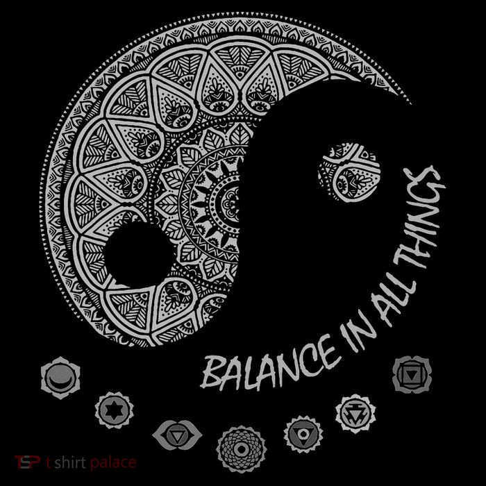 Ying Yang Chakra Spirit Spiritual Balance Mind Poster