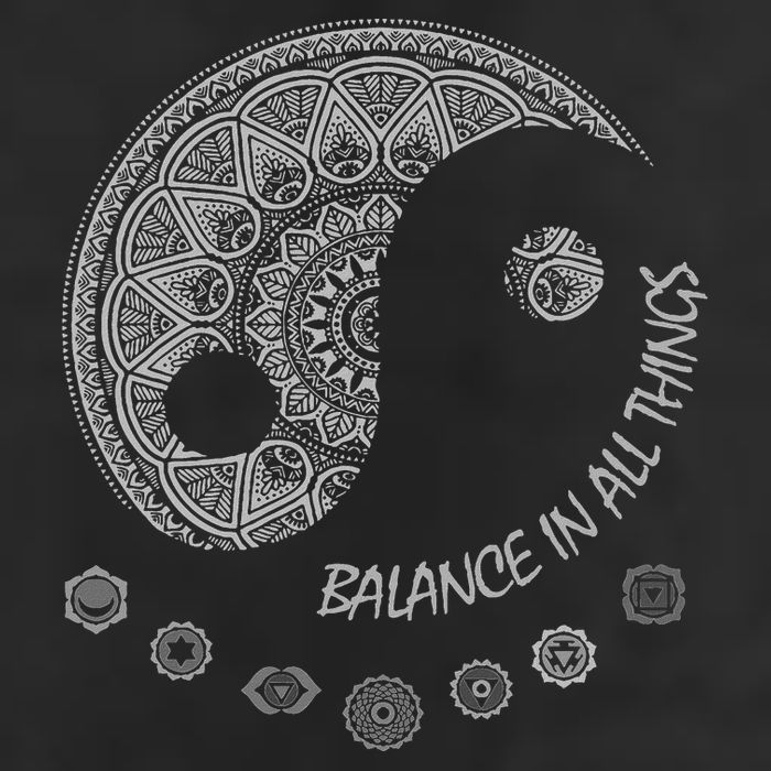 Ying Yang Chakra Spirit Spiritual Balance Mind Hat