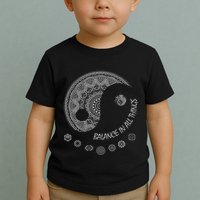 Ying Yang Chakra Spirit Spiritual Balance Mind Toddler T-Shirt