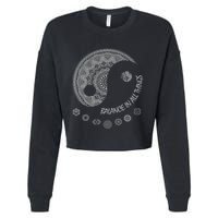 Ying Yang Chakra Spirit Spiritual Balance Mind Cropped Pullover Crew
