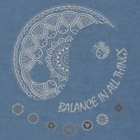 Ying Yang Chakra Spirit Spiritual Balance Mind Garment-Dyed Sweatshirt