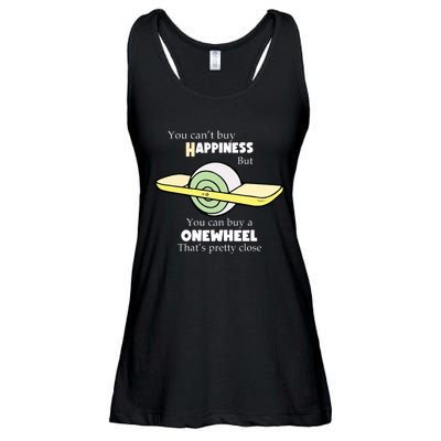 You You Cant Buy Happiness But You Can Buy A Onewheel Thats Pretty Close Ladies Essential Flowy Tank