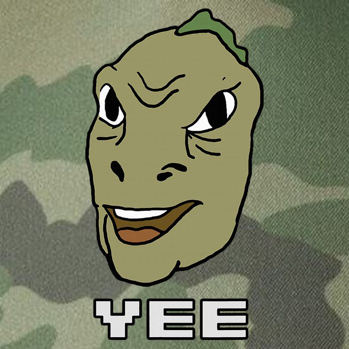 Yee Yee Dinosaur Dank V.E.C.T.O.R Edition Legacy Tie Dye Trucker Hat
