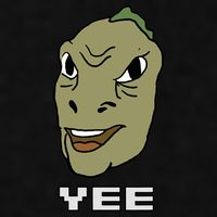 Yee Yee Dinosaur Dank V.E.C.T.O.R Edition Ladies PosiCharge Tri-Blend Wicking Tank