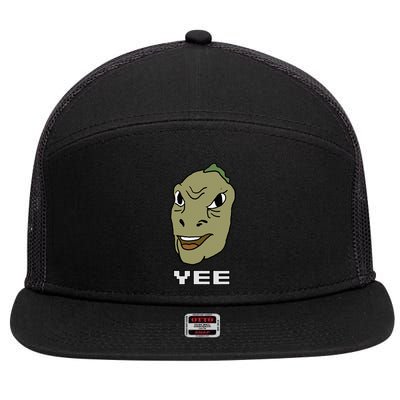 Yee Yee Dinosaur Dank V.E.C.T.O.R Edition 7 Panel Mesh Trucker Snapback Hat