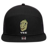Yee Yee Dinosaur Dank V.E.C.T.O.R Edition 7 Panel Mesh Trucker Snapback Hat