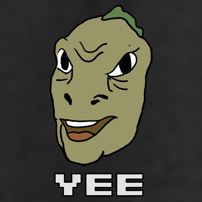 Yee Yee Dinosaur Dank V.E.C.T.O.R Edition 7 Panel Mesh Trucker Snapback Hat