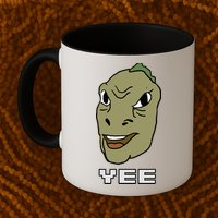 Yee Yee Dinosaur Dank V.E.C.T.O.R Edition Mug