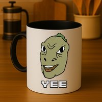 Yee Yee Dinosaur Dank V.E.C.T.O.R Edition Mug