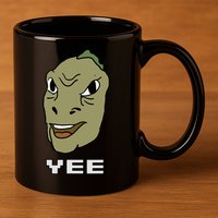 Yee Yee Dinosaur Dank V.E.C.T.O.R Edition 11oz C Handle Ceramic Mug