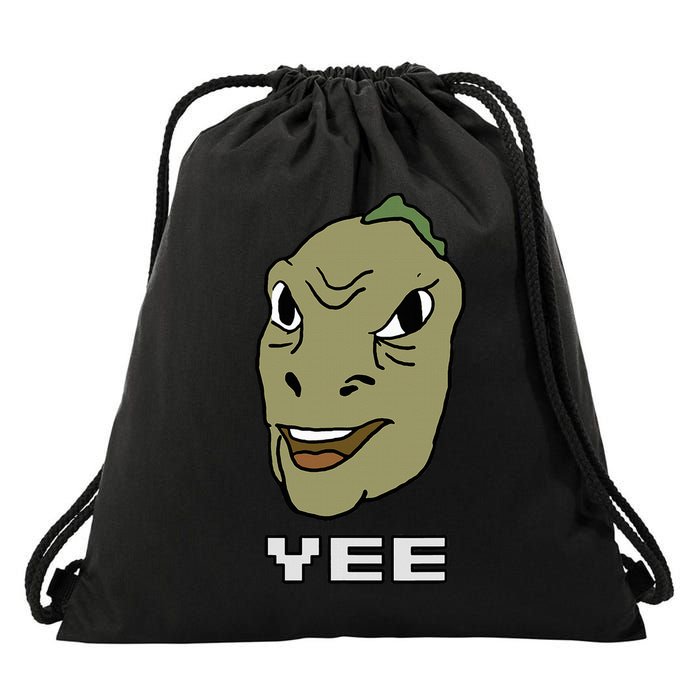 Yee Yee Dinosaur Dank V.E.C.T.O.R Edition Drawstring Bag