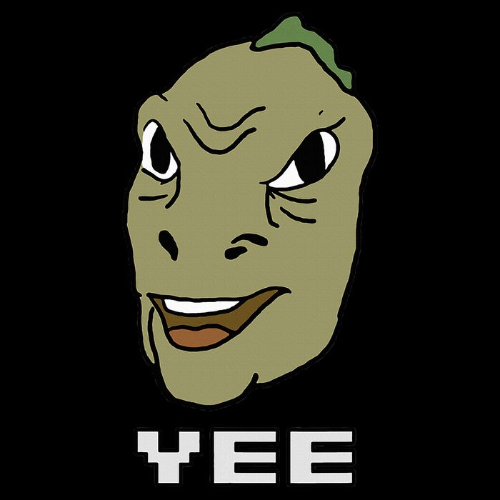 Yee Yee Dinosaur Dank V.E.C.T.O.R Edition Drawstring Bag