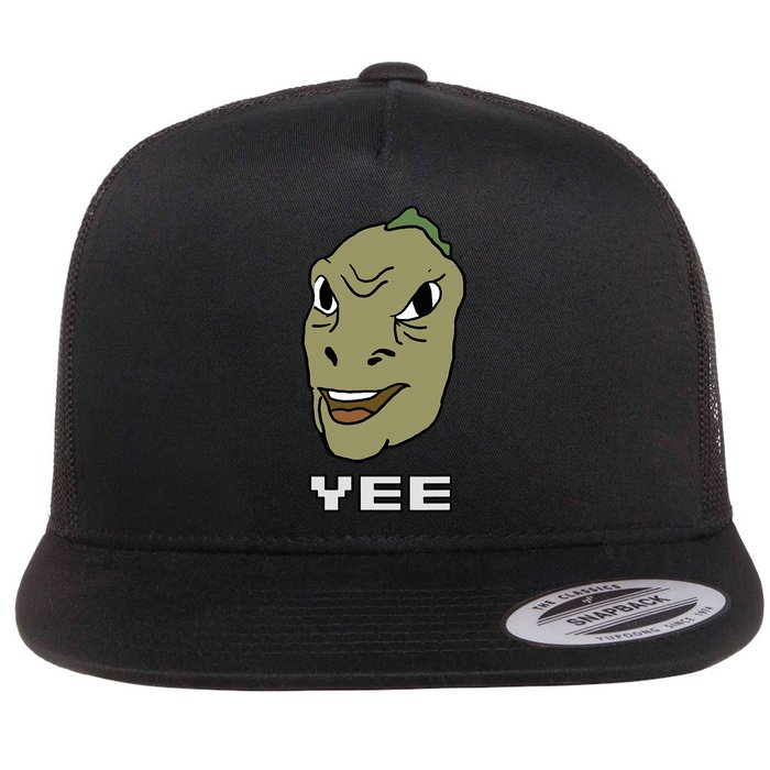 Yee Yee Dinosaur Dank V.E.C.T.O.R Edition Flat Bill Trucker Hat