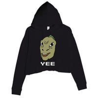 Yee Yee Dinosaur Dank V.E.C.T.O.R Edition Crop Fleece Hoodie