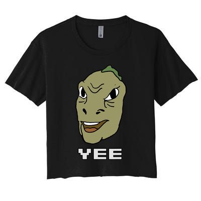 Yee Yee Dinosaur Dank V.E.C.T.O.R Edition Crop Top