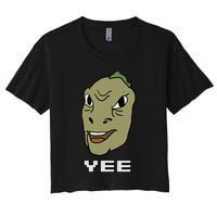 Yee Yee Dinosaur Dank V.E.C.T.O.R Edition Crop Top