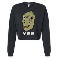 Yee Yee Dinosaur Dank V.E.C.T.O.R Edition Cropped Pullover Crew