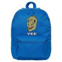 Yee Yee Dinosaur Dank V.E.C.T.O.R Edition 16 in Basic Backpack