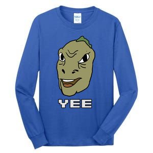 Yee Yee Dinosaur Dank V.E.C.T.O.R Edition Tall Long Sleeve T-Shirt