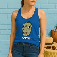 Yee Yee Dinosaur Dank V.E.C.T.O.R Edition Womens Tank Top