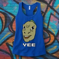 Yee Yee Dinosaur Dank V.E.C.T.O.R Edition Womens Tank Top