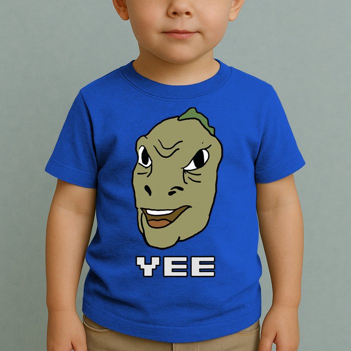 Yee Yee Dinosaur Dank V.E.C.T.O.R Edition Toddler T-Shirt